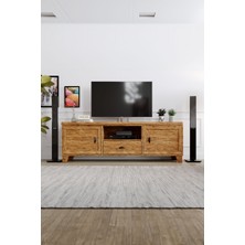 Lavanta Tv Ünitesi – %100 Gerçek Ağaç
