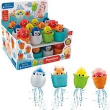 NessiWorld 17655 Saklanan Su Arkadaşları Banyo Oyuncağı, Baby Clementoni, +6 Ay