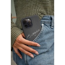 Anında Aksesuar iPhone 16 Plus Uyumlu Atatürk Imza Desenli Telefon Kılıfı #4
