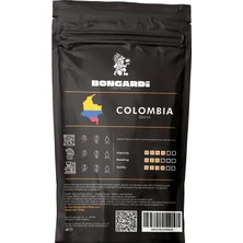 Bongardi Coffee 5x200g Brezilya Etiyopya Colombia Guatemala Intense Blend Espresso ve Filtre Kahve Seti