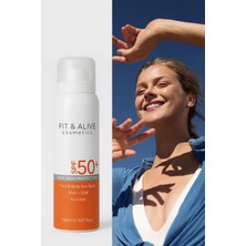 Fit & Alive Fitalive 50 + SPF Güneş Spreyi