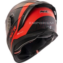 Emporium Ncr Stream Full Face Siyah Vizörlü Kapalı Kask (Ece-06)