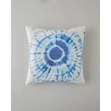 Marine Mia Dijital Baskı Kırlent Kılıfı 45X45 cm Mavi - Yeşil