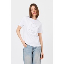 Beyaz Ayı Kabartmalı Tişört 25226