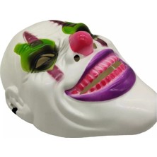 Palyaço Temalı Joker Maskesi