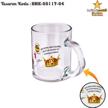 Prens Karakter Temalı Şeffaf Cam Kupa Bardak - HMK-00117-03 ve HMK-00117-04