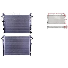 Su Radyatörü Brazing 640X478X22 – 2205000003 Wisco – Mercedes S280. S320 98 ve Sonrası Uyumlu