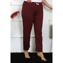 Modaserdem Mdsrdm Kadın Pamuklu Büyük Beden Alt Pijama 27498