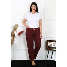 Modaserdem Mdsrdm Kadın Pamuklu Büyük Beden Alt Pijama 27498
