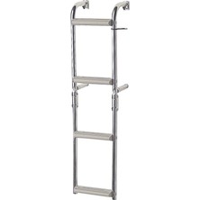 Sealux Foldable Ladder,ınox 316,FOR Narr.transom,2+2 Steps,90⁰