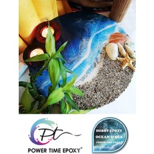 Power Time Epoxy Hobi Epoksi Ocean & Sea/ Deniz Efekti Ultra Şeffaf ve Parlak Epoksi Reçine Ince Döküm Yoğun Kıvam