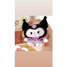 Syn İletişim Kuromi Sevimli Kedi Pati Kuromili Figür Anime Yumuşak Squishy Oyuncak Sukuşi