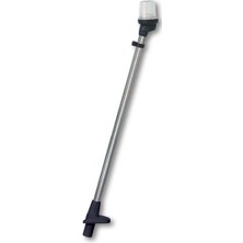 Sealux Direkli Seyir Feneri Soketli 3 Renk 54 CM,316SS - Siyah