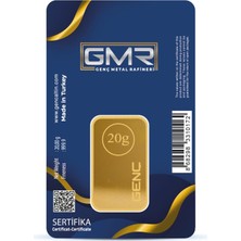 RimaGold 20 Gr 24 Ayar 999.9 Milyem Gmr Gram Altın