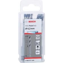 Pointeq 4,2mm 1/4 Adap. Metal Matkap Ucu 10'lu 2608577544 Bosch