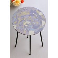 El Yapımı Taş Tepsi – Ağır ve Şık Dekoratif Sunum Tepsisi