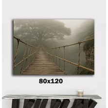 Asma Köprü Kanvas Tablo