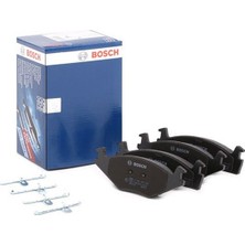 Bosch Diskli fren balatası seti; ön VW Polo 1.6 Variant 7/1998 - 9/2001 55 kW 6V5