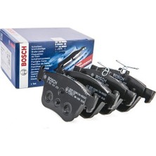 Bosch Diskli fren balatası seti; arka VW Golf VII 2.0 GTD 4/2013 - 3/2017 135 kW 5G1