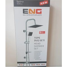 Eng 5 Fonksiyonlu Robot Duş Takımı Krom