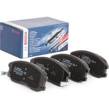 Bosch Diskli fren balatası seti; ön OPEL Antara 3.2 V6 4x4 5/2006 - 12/2011 165 kW L07