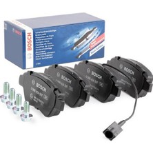 Bosch Diskli fren balatası seti; ön PEUGEOT Bipper 1.3 HDi 9/2015 - 12/2018 59 kW A9