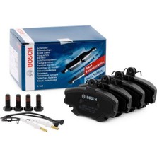 Bosch Diskli fren balatası seti; ön RENAULT Megane 1.4i 1/1996 - 2/1999 55 kW X64