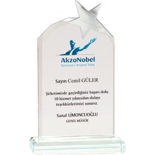 ODAK KUPA - Cam Plaketler - CM-006 B - 12x21 cm