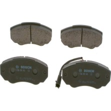Bosch Diskli fren balatası seti; ön PEUGEOT Boxer 2.8 D Intercooler 3/2002 - 8/2005 90 kW