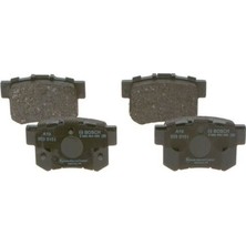 Bosch Diskli fren balatası seti; arka HONDA Accord 2.0i 10/2002 - 11/2008 162 kW CL