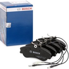 Bosch Diskli fren balatası seti; ön PEUGEOT 406 2.0 HDi 4/1999 - 6/2004 66 kW D9