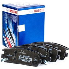 Bosch Diskli fren balatası seti; arka OPEL Antara 2.4 4x4 11/2010 - 12/2017 123 kW L07
