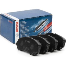 Bosch Diskli fren balatası seti; ön NISSAN X-Trail 2.5 4WD 12/2014 - 4/2016 126 kW T32R