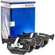 Bosch Diskli fren balatası seti; arka BMW 335 i Cabrio 3/2010 - 10/2013 225.0 - 240.0 kW E 93