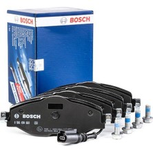 Bosch Diskli fren balatası; ön AUDI A3 1.0 TFSI 7/2016 - 10/2020 85 kW 8V1, 8VK