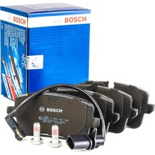 Bosch Diskli fren balatası seti; arka AUDI A7 3.0 TDI Sportback 11/2015 - 5/2018 155 kW 4G, C7