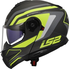 Ls2 Strobe 2 Phantom Mat Tıtanıum-Neon Sarı Kask