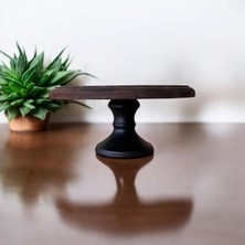 Fleur Meşe Metal Ayaklı Sunum Standı 25CM