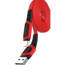 Nokia 5 6 8 C20 Şarj Kablosu Micro USB Yassı 1metre 2.4A