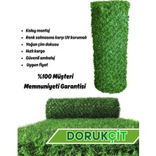 Dekoratif Çim Çit Rulo – Yapay Çim Çit Panel Bahçe Balkon Çiti