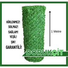 Dekoratif Çim Çit Rulo – Yapay Çim Çit Panel Bahçe Balkon Çiti