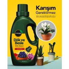 Petroturk Dök ve Besle Bitki Besini Sıvı, Tüm Saksı Bitkileri Için Sağlıklı Büyüme ve Güçlü Gelişim