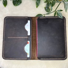 Literally Leather Plethora Pasaport Cüzdanı / Hakiki Deri Cüzdan