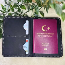 Literally Leather Plethora Pasaport Cüzdanı / Hakiki Deri Cüzdan