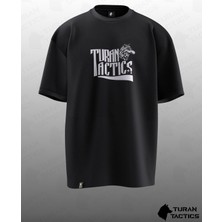 Turan Tactıcs V3 Tasarımlı Oversıze Unısex T-Shırt