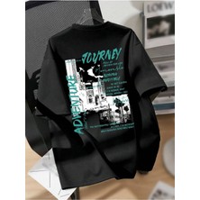 Unisex Journey Baskılı T-Shirt