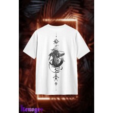 Unisex Oversize - Samurai Baskılı T-Shirt