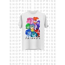 Ters Yüz Baskılı Oversize T-Shirt