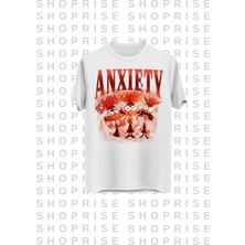 Ters Yüz Baskılı Oversize T-Shirt