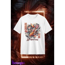 Unisex Oversize - Affection Baskılı T-Shirt